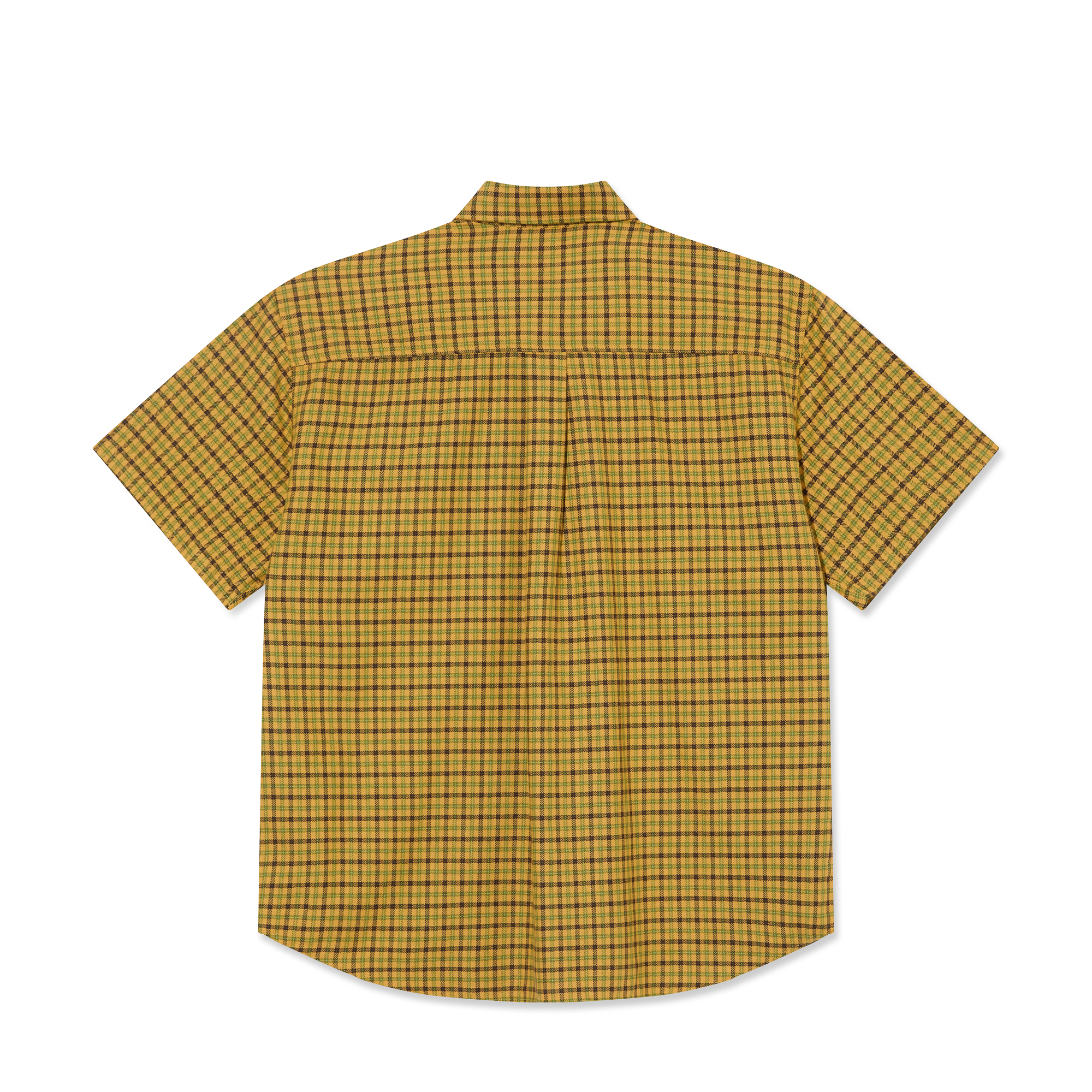 Polar Skate Co. - Mitchell Short Sleeve Shirt - Yellow