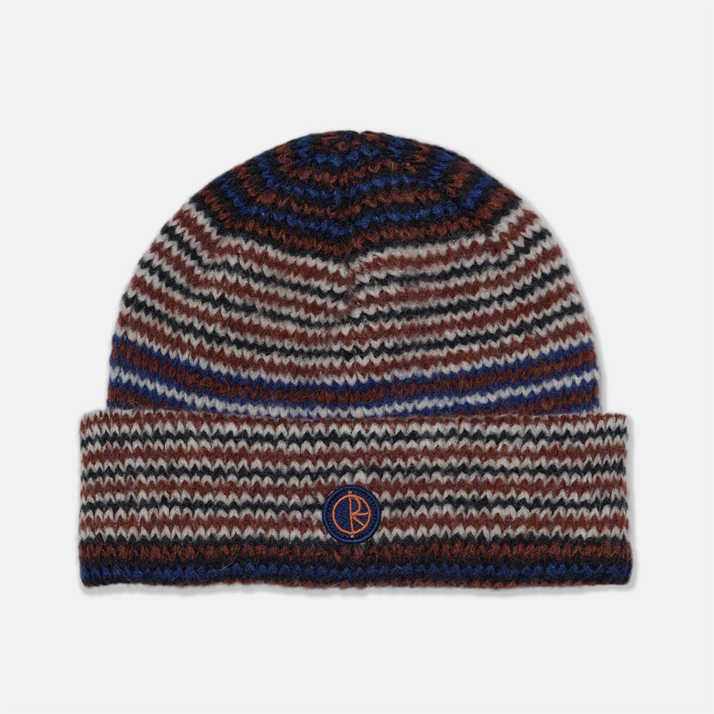 Polar Skate Co. - George Beanie - Blue / Orange
