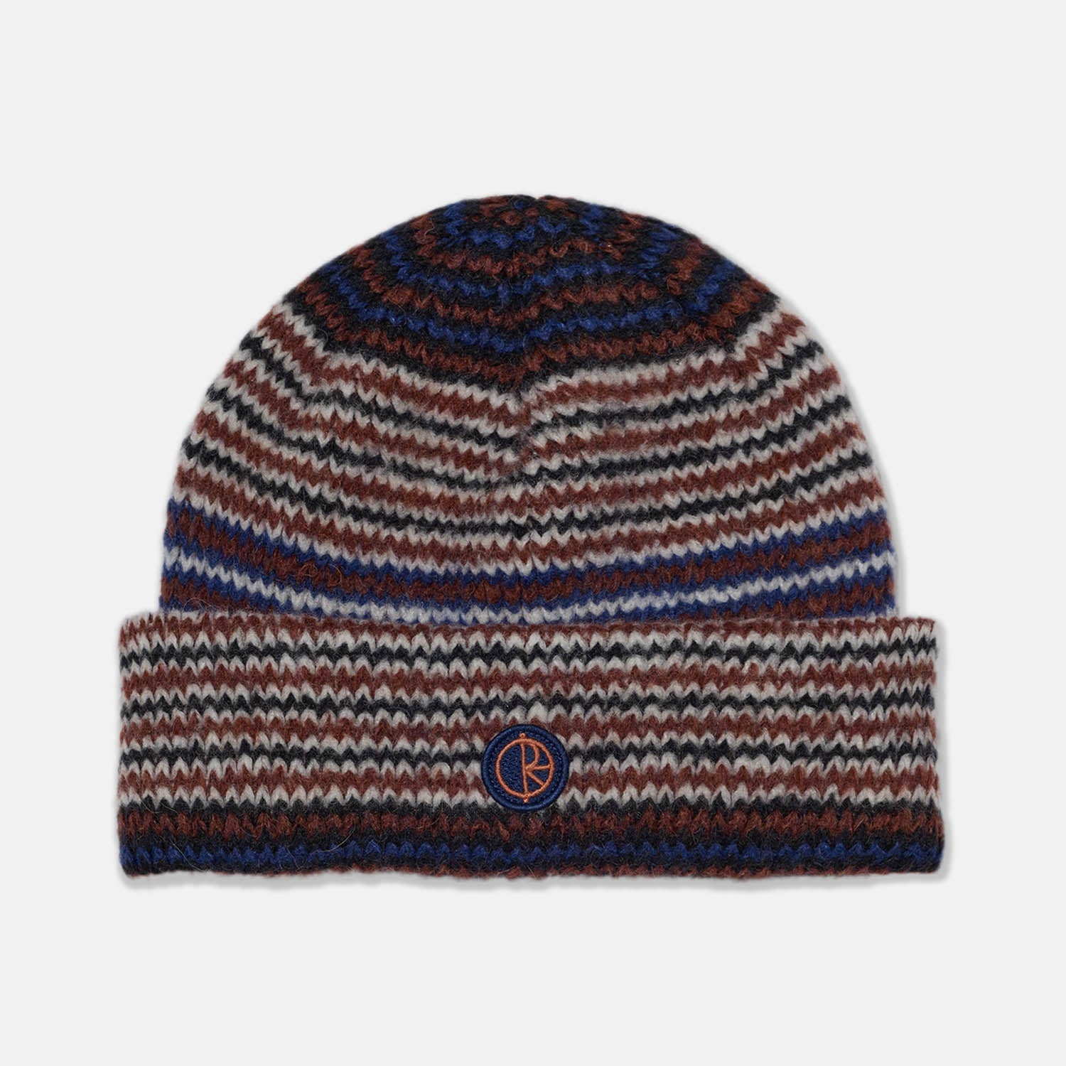 Polar Skate Co. - George Beanie - Blue / Orange