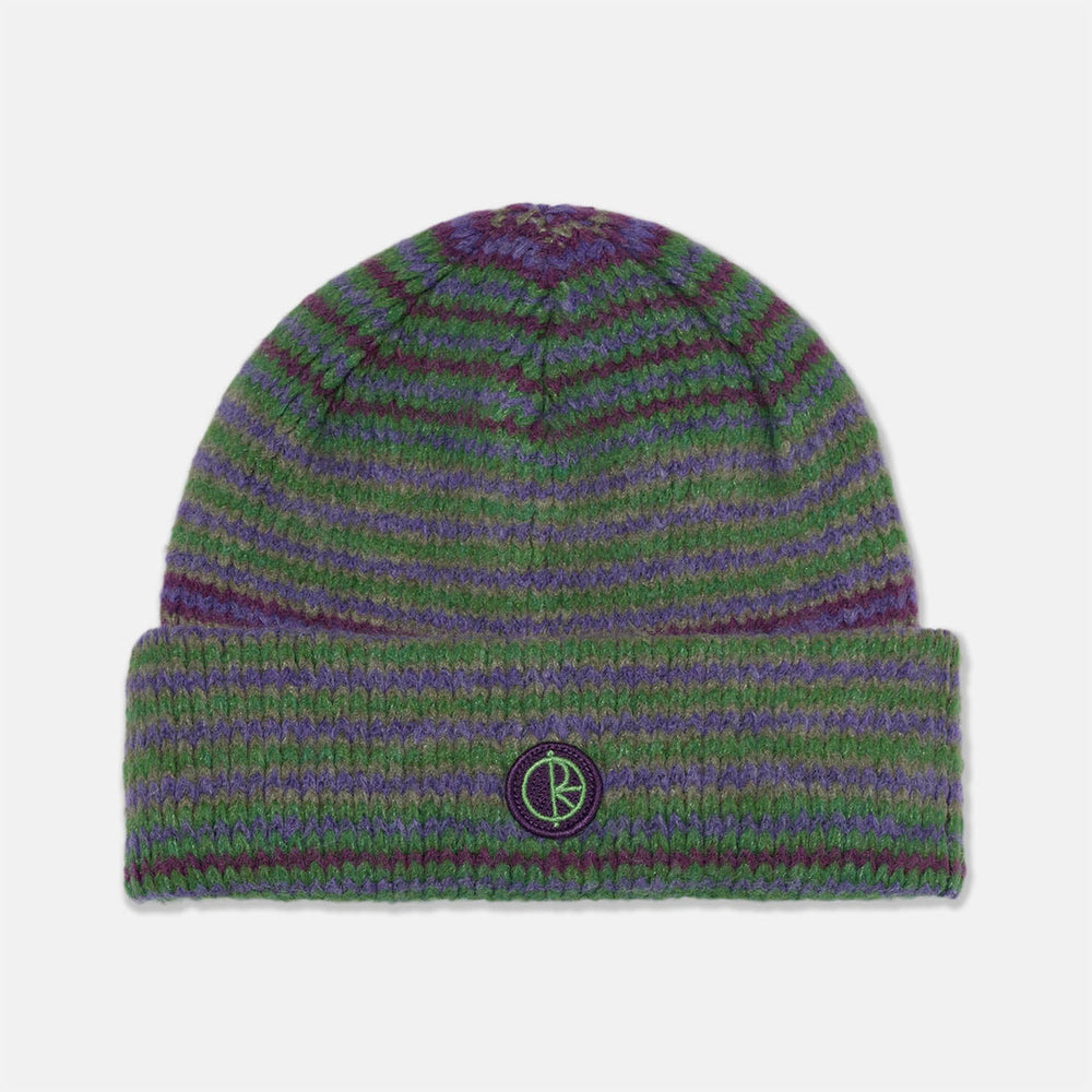 Polar Skate Co. - George Beanie - Purple / Green