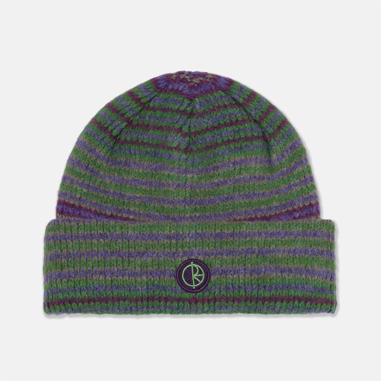 Polar Skate Co. - George Beanie - Purple / Green
