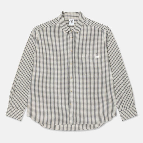 Polar Skate Co. - Ben Longsleeve Shirt - Ivory Check