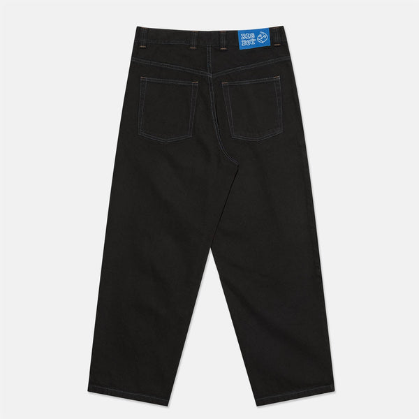 Polar Skate Co. - Big Boy Denim Pants - Black / Blue Stitching