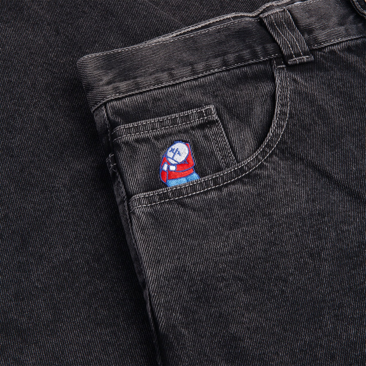 Polar Skate Co. - Big Boy OG Denim Jeans - Silver Black