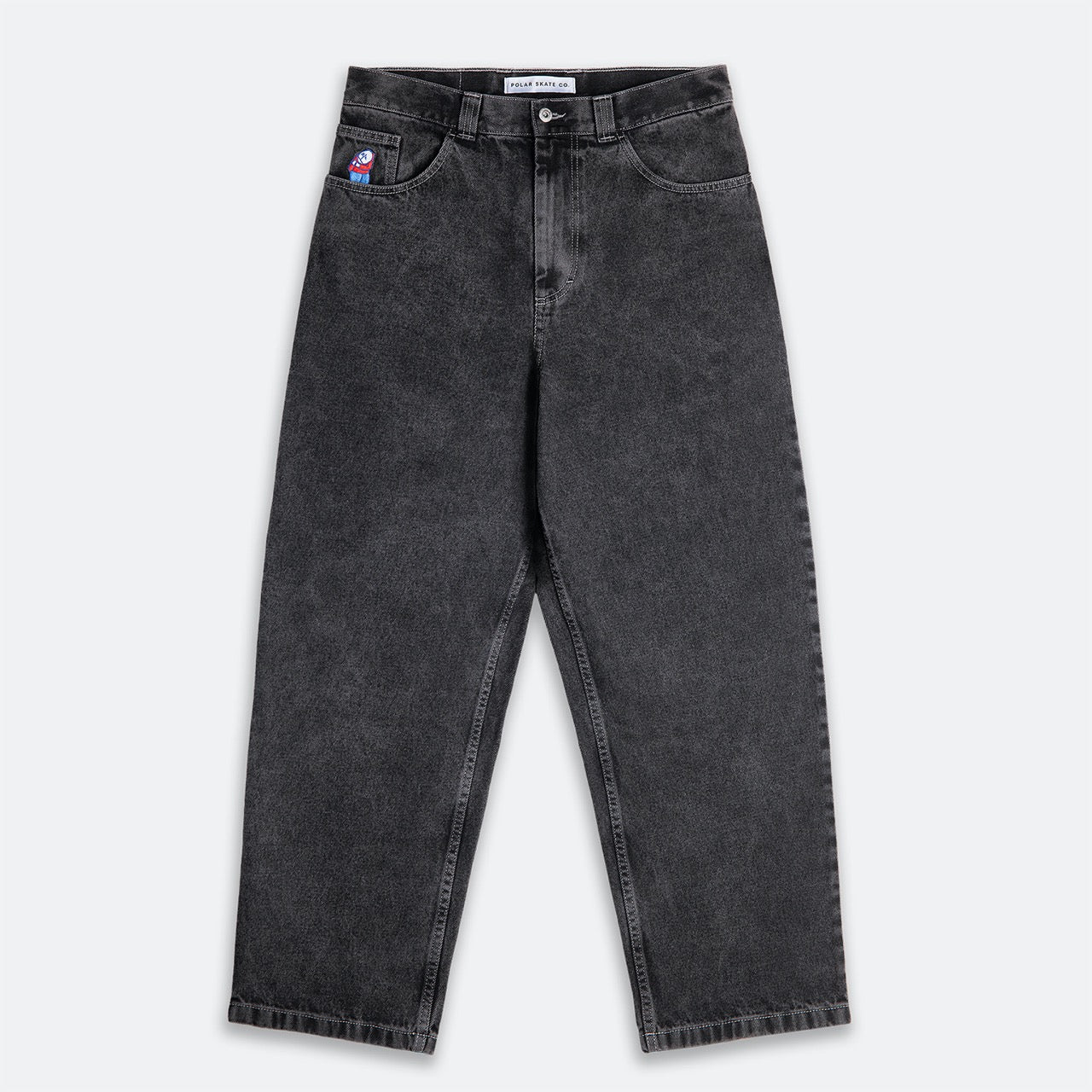 Polar Skate Co. - Big Boy OG Denim Jeans - Silver Black