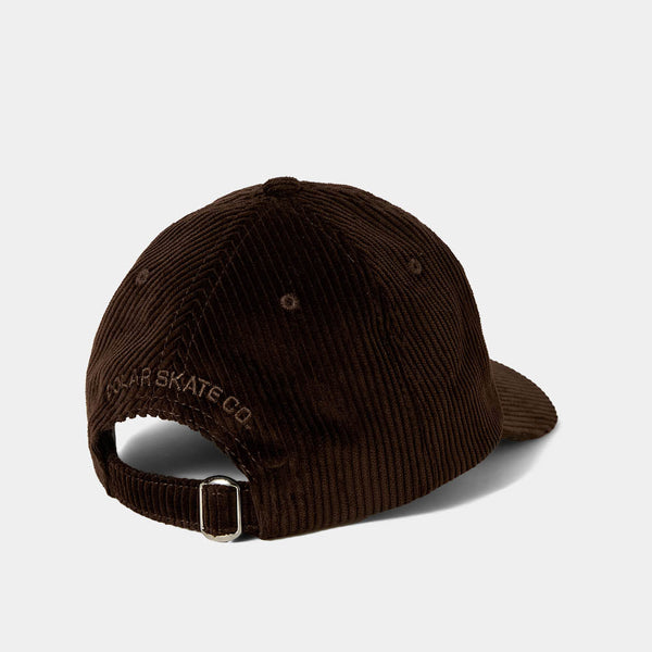 Polar Skate Co. - Sai Cord Cap - Chocolate