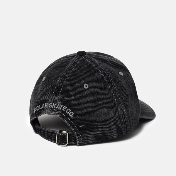 Polar Skate Co. - Sai Denim Cap - Silver Black