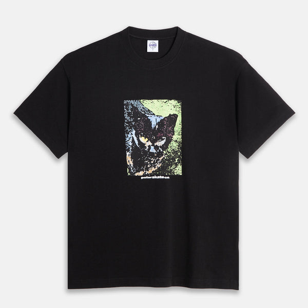 Polar Skate Co. - Cat T-Shirt - Black