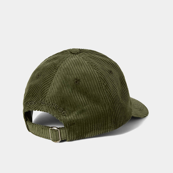 Polar Skate Co. - Sai Cord Cap - Uniform Green
