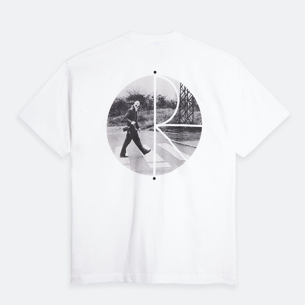 Polar Skate Co. - Fill Logo Klez Crossing T-Shirt - White