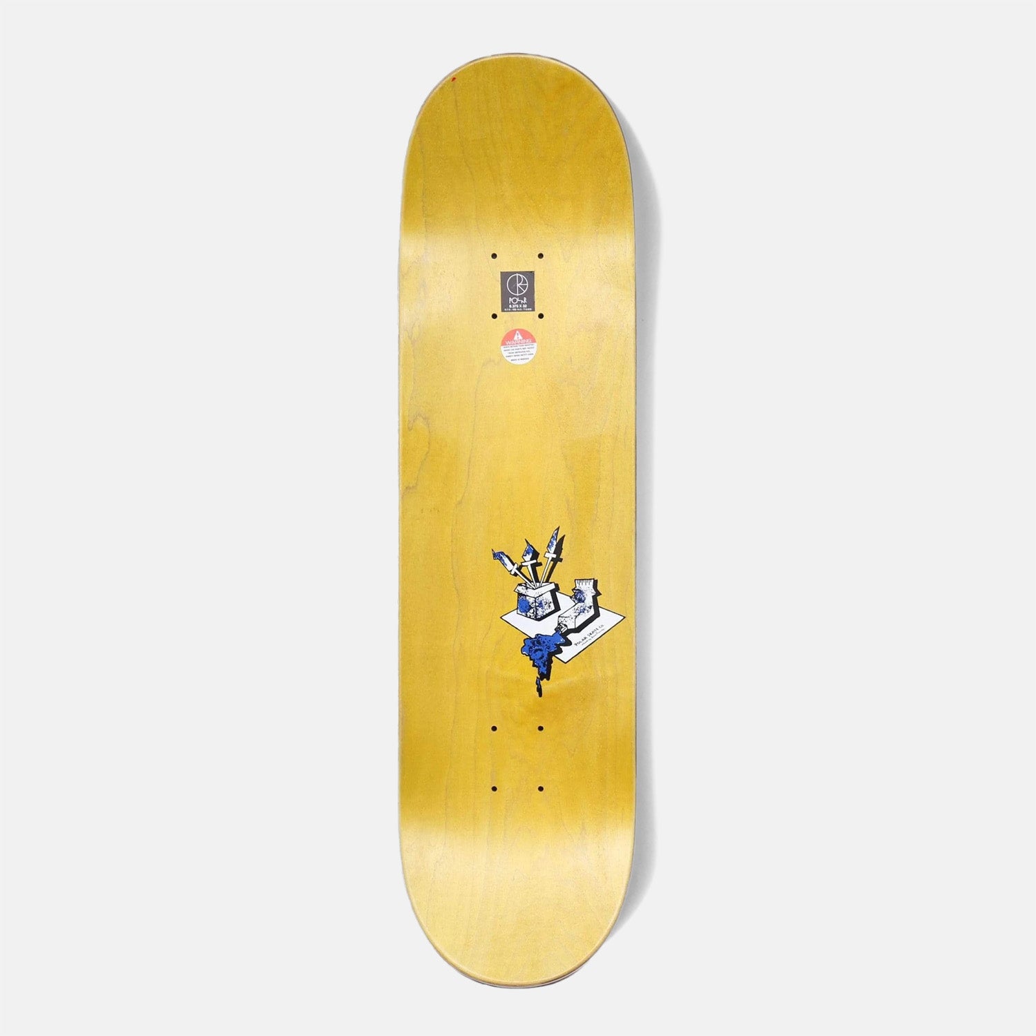 Polar Skate Co. - 8.0" Dane Brady Painter Skateboard Deck - Red
