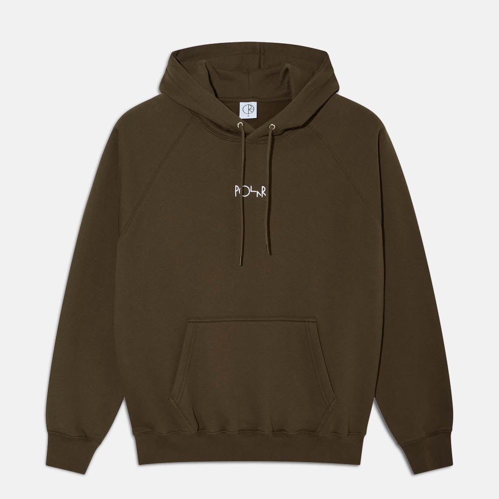 Polar Skate Co. - Default Pullover Hooded Sweatshirt - Brown