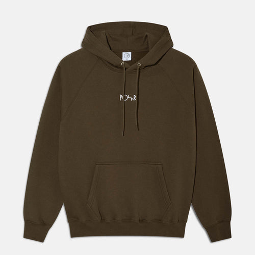Polar Skate Co. - Default Pullover Hooded Sweatshirt - Brown