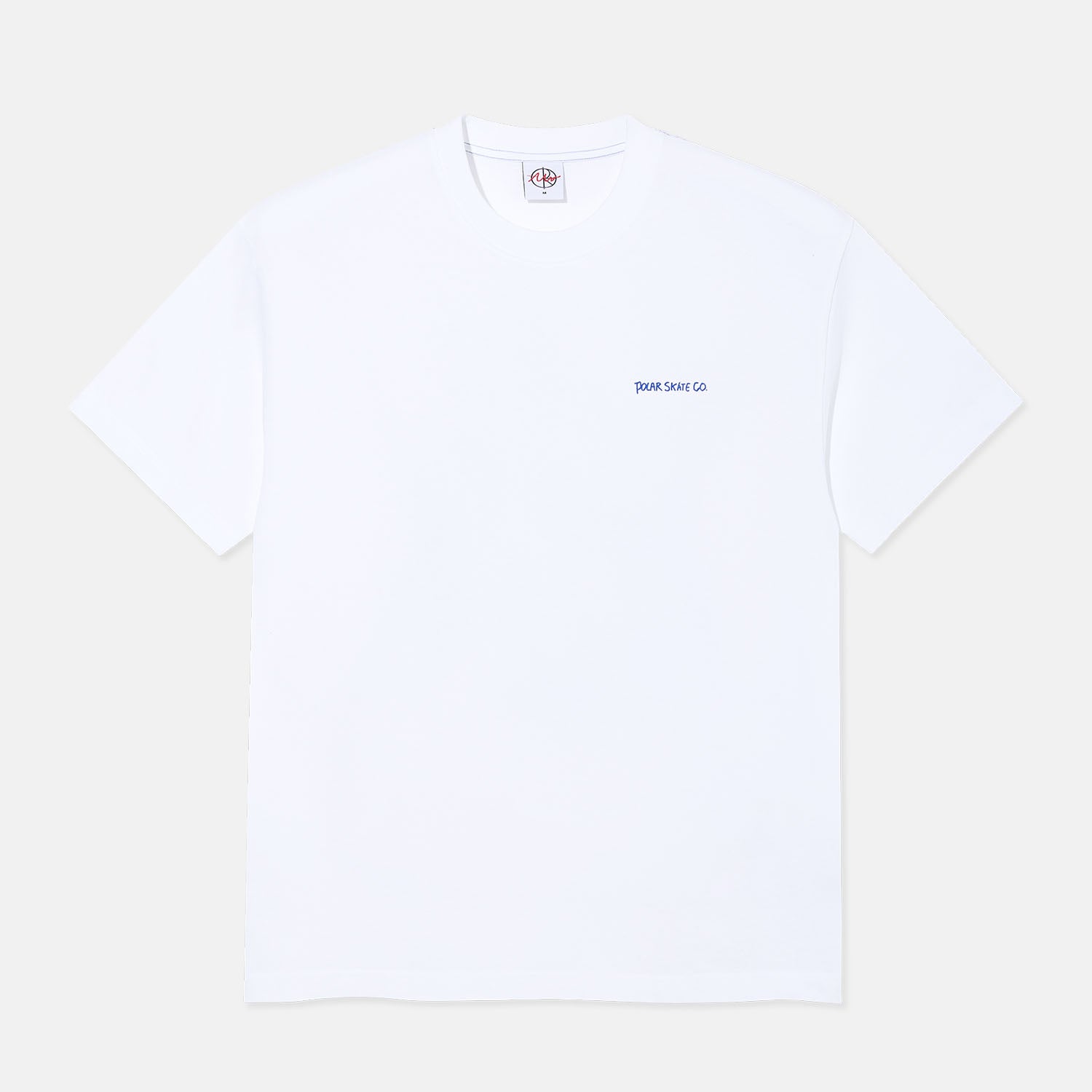 Polar Skate Co. - Contrast Doodle T-Shirt - White / Ultramarine