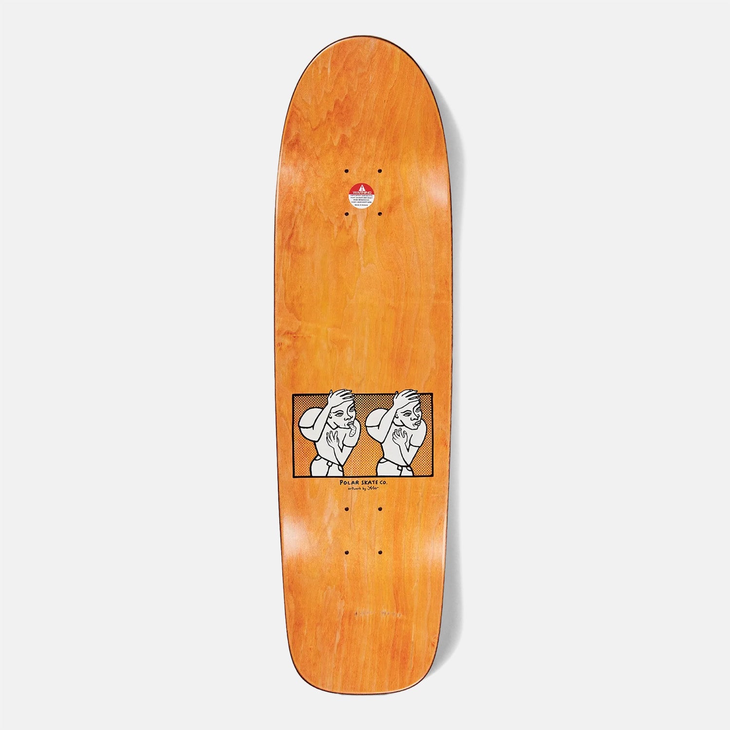 Polar Skate Co. - 8.75" Surf Jr. Nick Boserio Double Head Skateboard Deck - Various Stains