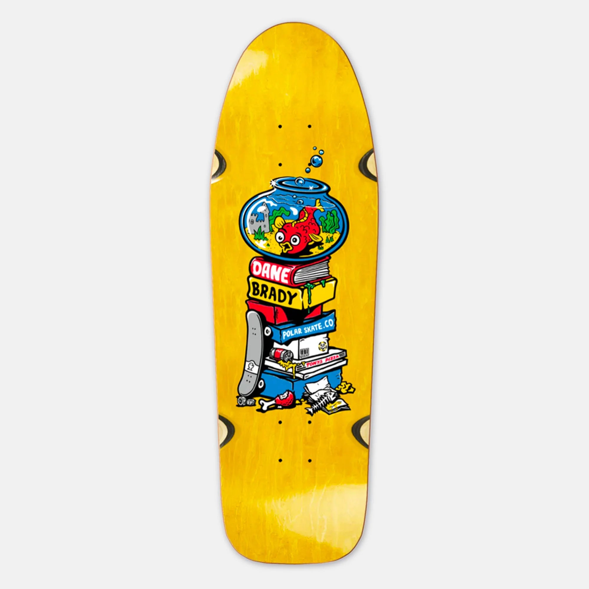 Polar Skate Co. - Surf Jr 8.75" Dane Brady Fish Bowl Skateboard Deck