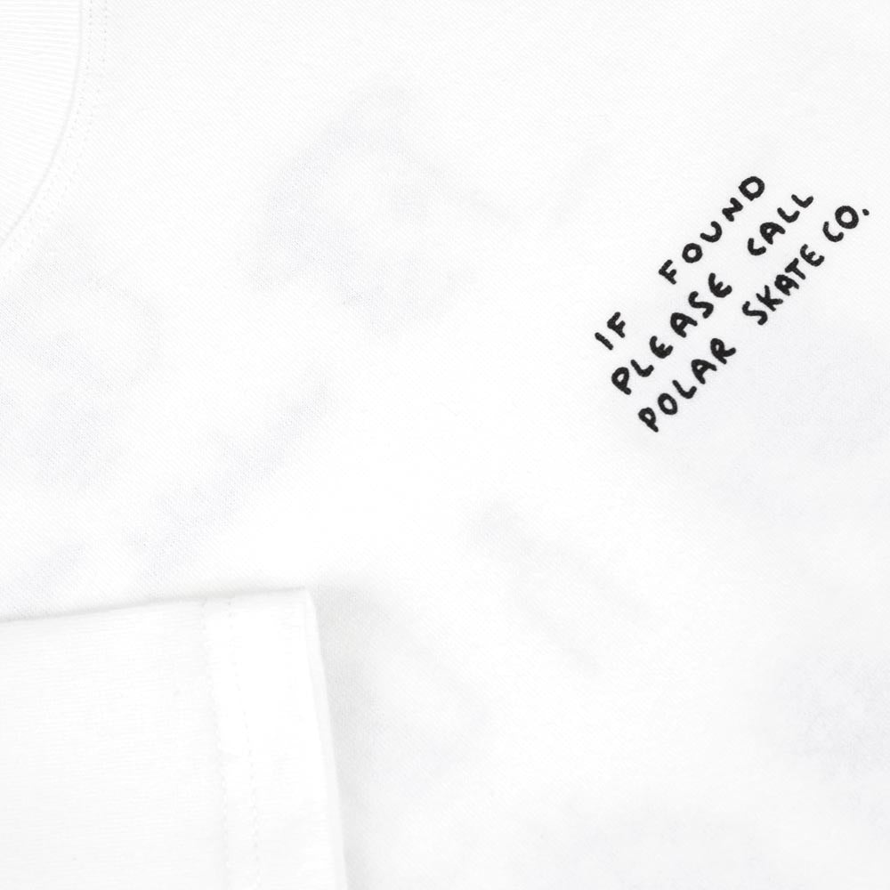 Polar Skate Co. - Found T-Shirt - White