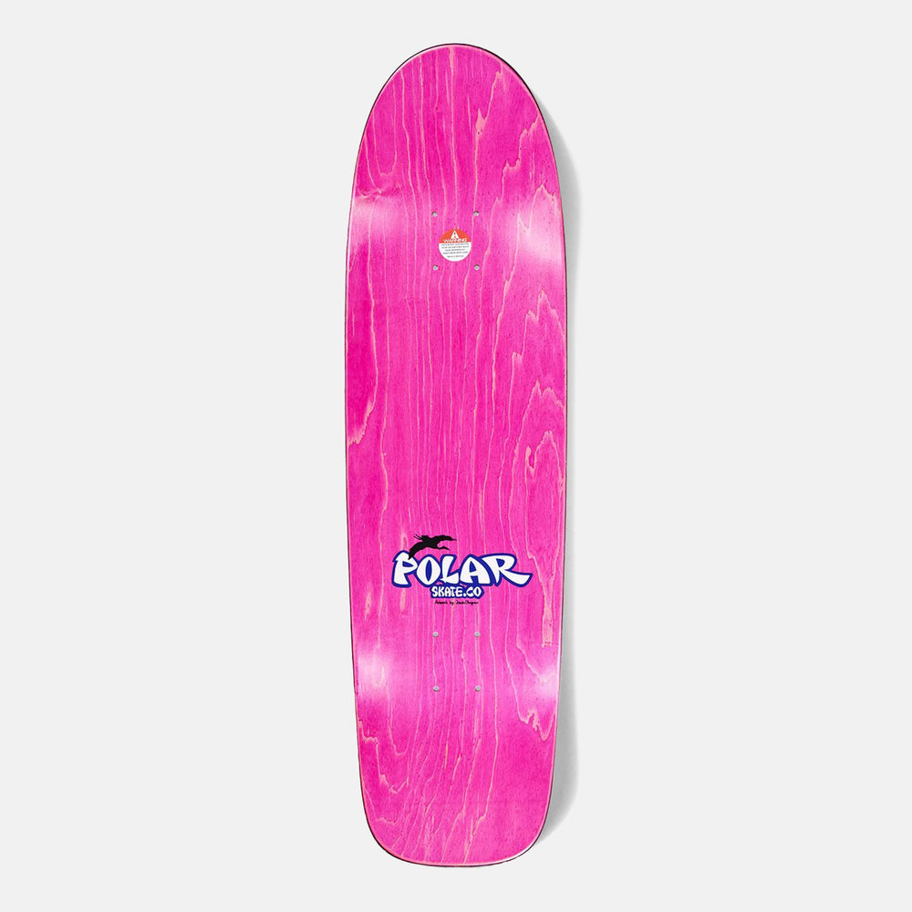 Polar Skate Co. - 8.75" Surf Jr. Shin Sanbongi Mt. Fuji Skateboard Deck - Various Stains