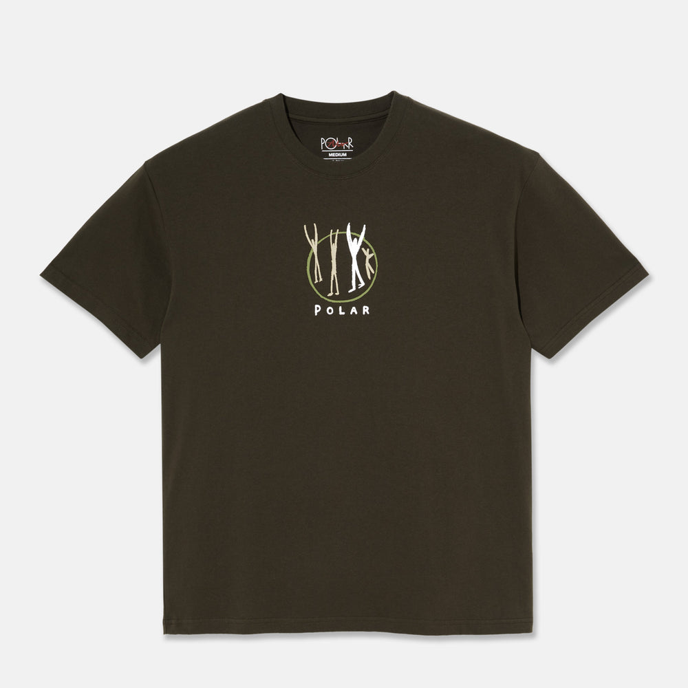Polar Skate Co. - Polar Gang T-Shirt - Brown