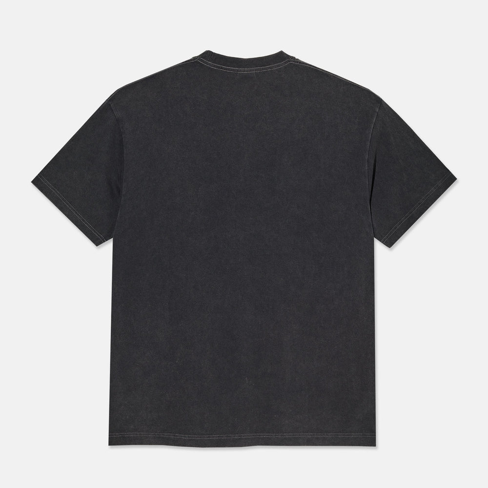 Polar Skate Co. - Metal Logo T-Shirt - Silver Black