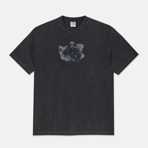 Polar Skate Co. - Metal Logo T-Shirt - Silver Black