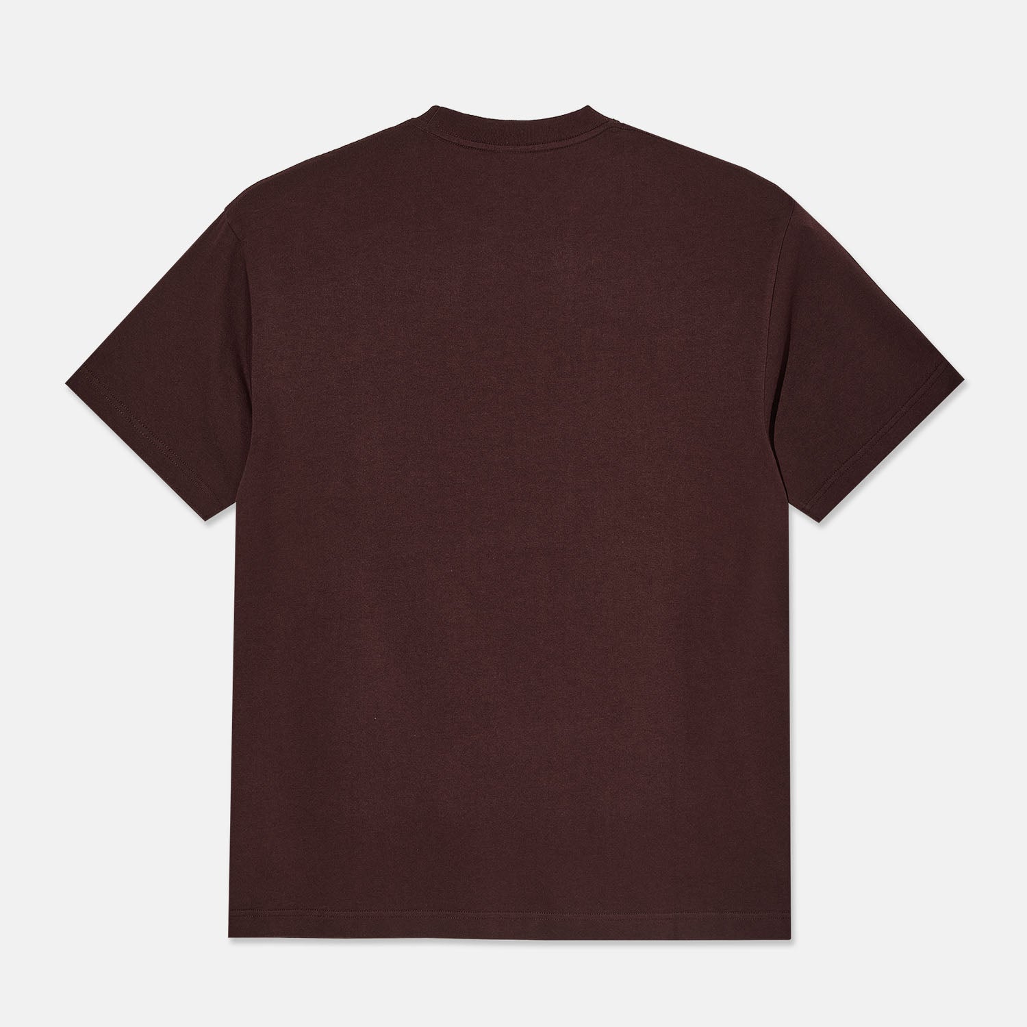 Polar Skate Co. - Metal Logo T-Shirt - Washed Bordeaux