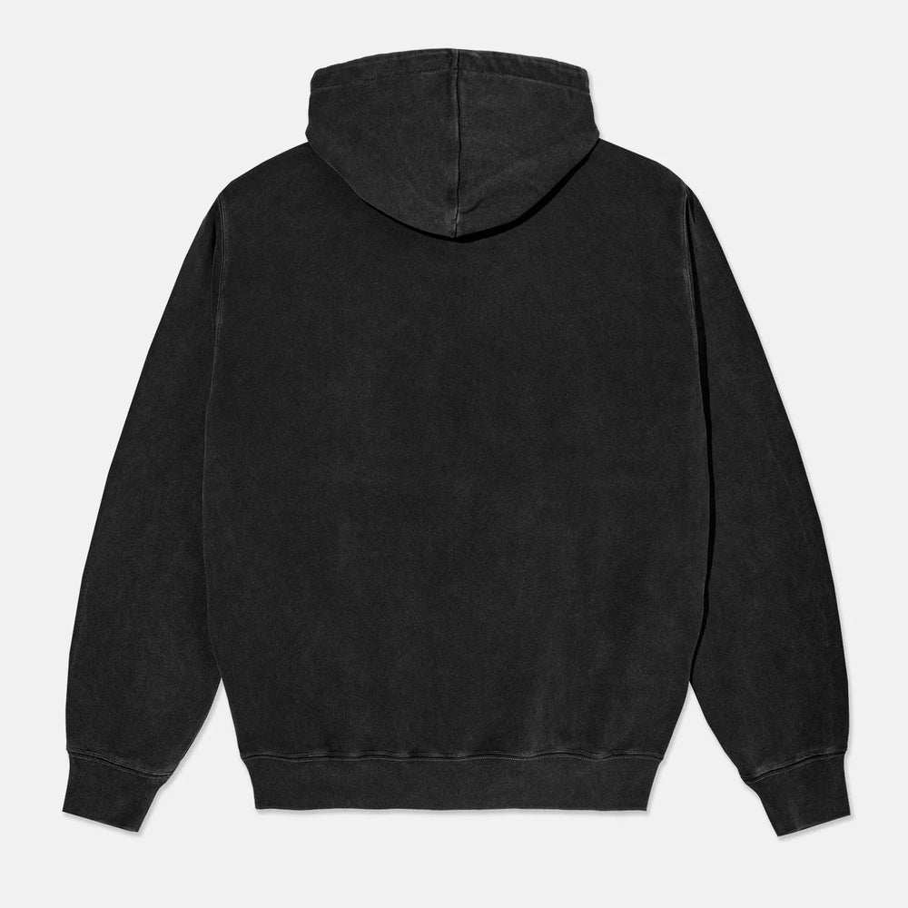 Polar Skate Co. - Metal Logo Pullover Hooded Sweatshirt - Silver Black