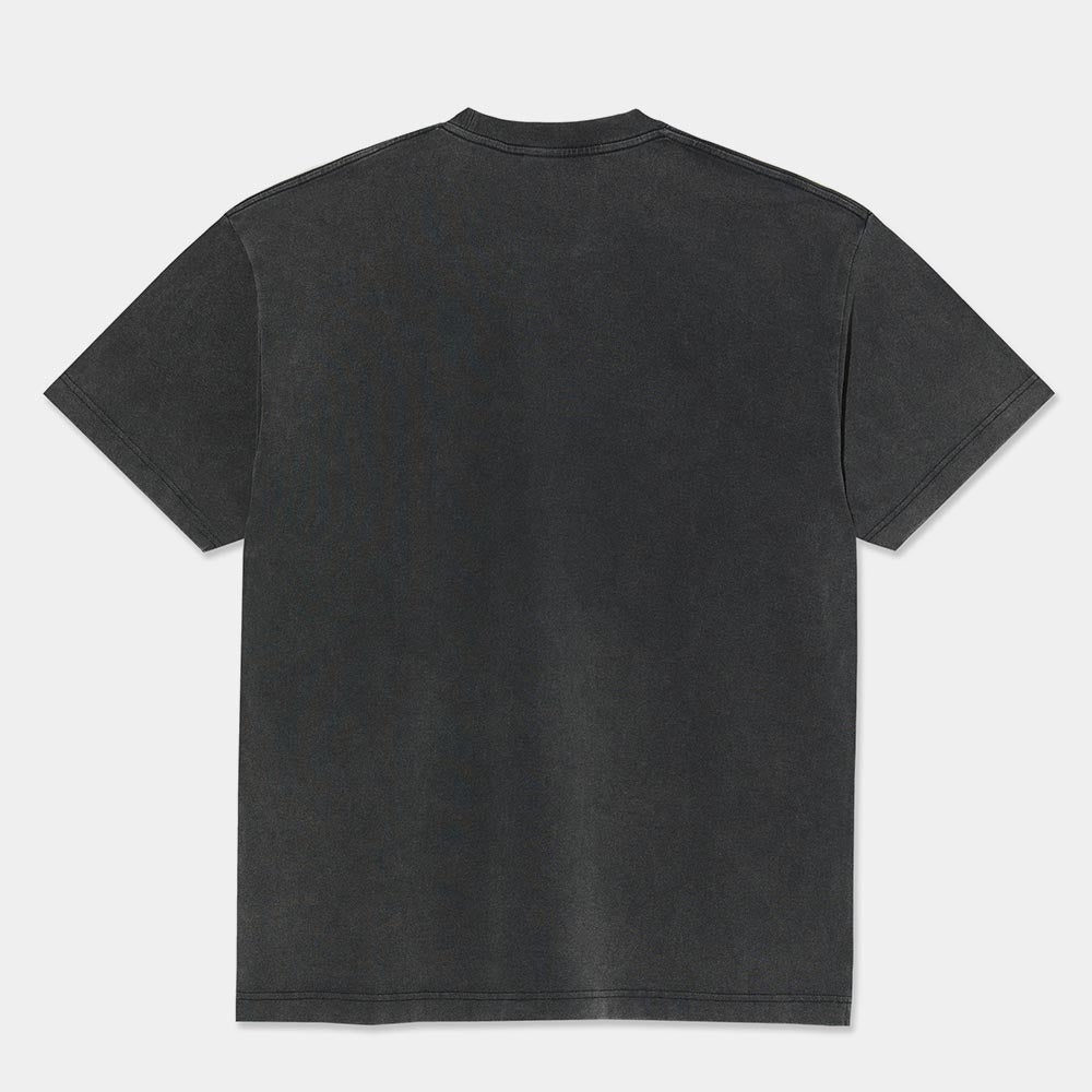 Polar Skate Co. - Metal Logo T-Shirt - Silver Black