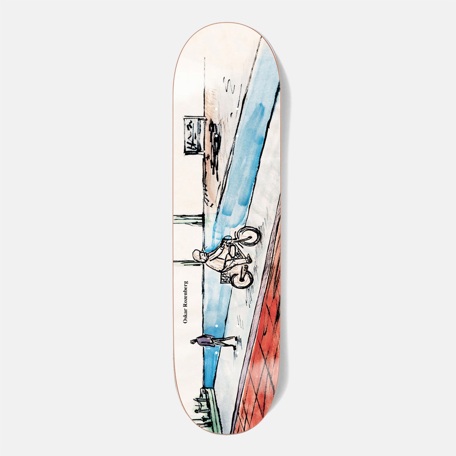 Polar Skate Co. - 8.0" Dane Brady Painter Skateboard Deck - Red