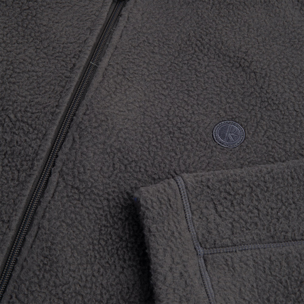 Polar Skate Co. - Roman Fleece Jacket - Dirty Black