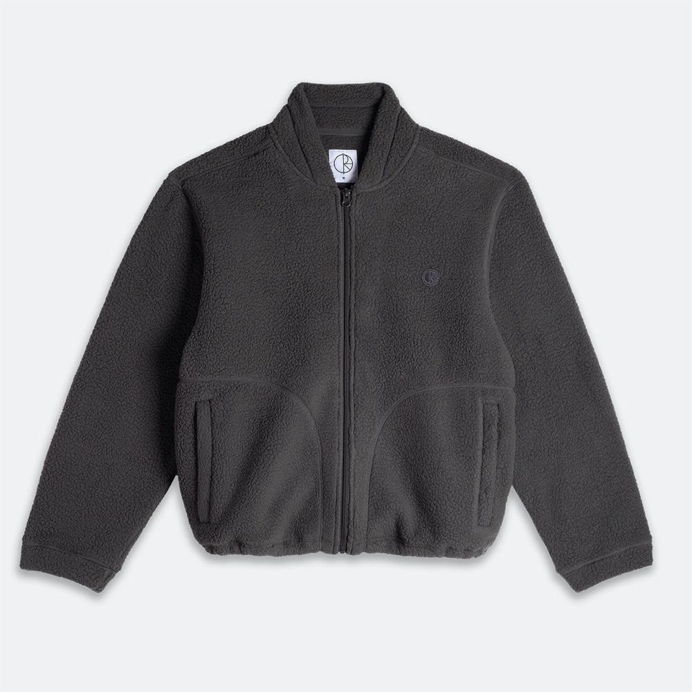 Polar Skate Co. - Roman Fleece Jacket - Dirty Black