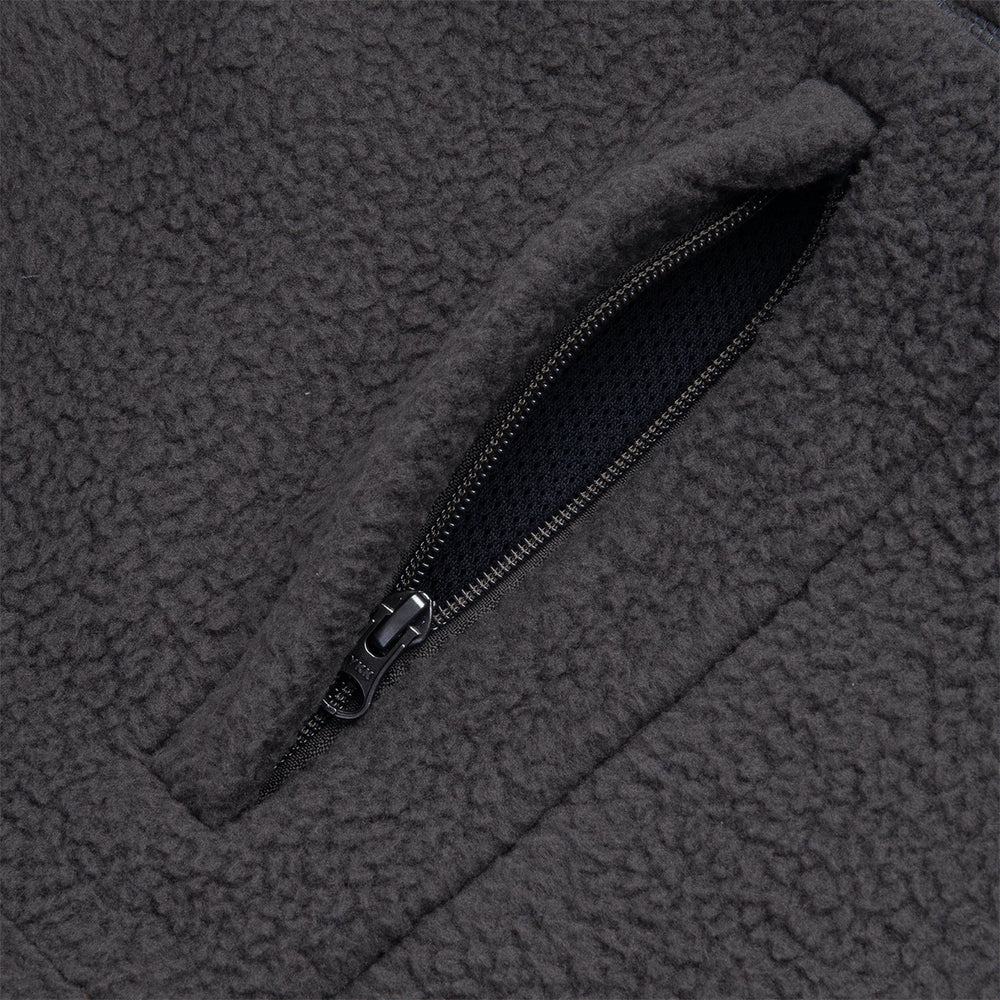 Polar Skate Co. - Roman Fleece Jacket - Dirty Black