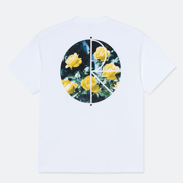 Polar Skate Co. - Märtas Roses Fill Logo T-Shirt - White