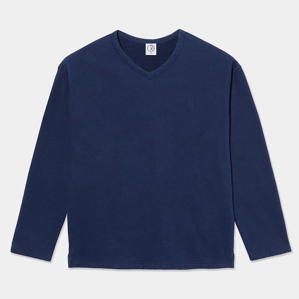 Polar Skate Co. - Scott V-Neck Sweatshirt - Dark Blue
