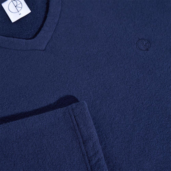 Polar Skate Co. - Scott V-Neck Sweatshirt - Dark Blue