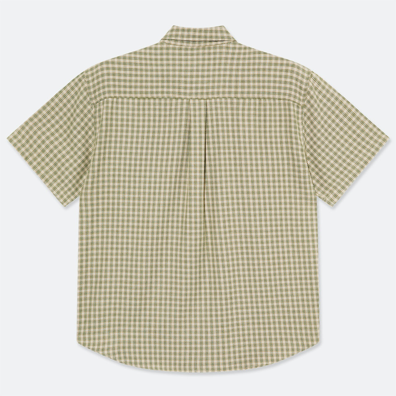 Polar Skate Co. - Mitchell Short Sleeve Shirt - Beige / Green