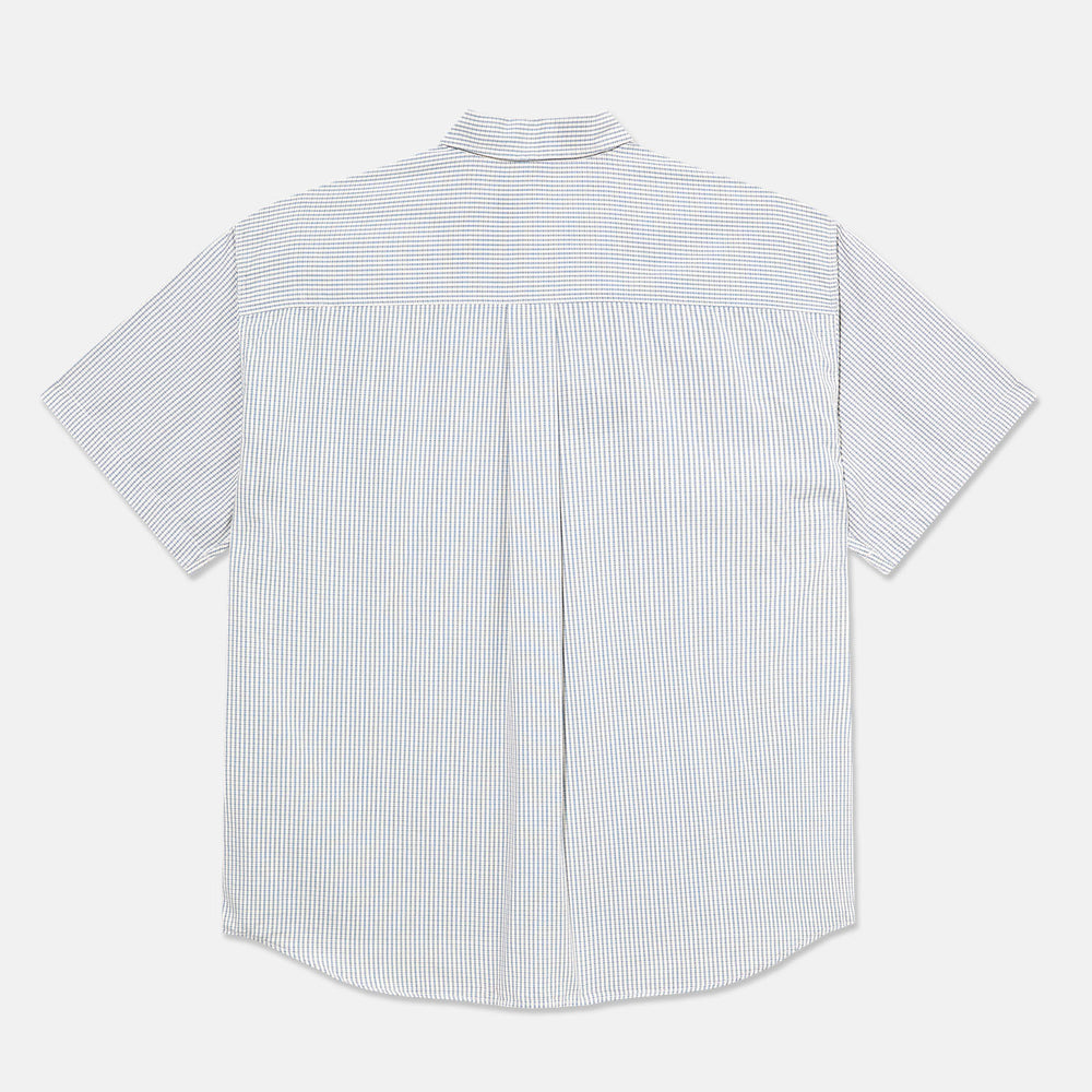 Polar Skate Co. - Mitch Short Sleeve Shirt - Blue Check