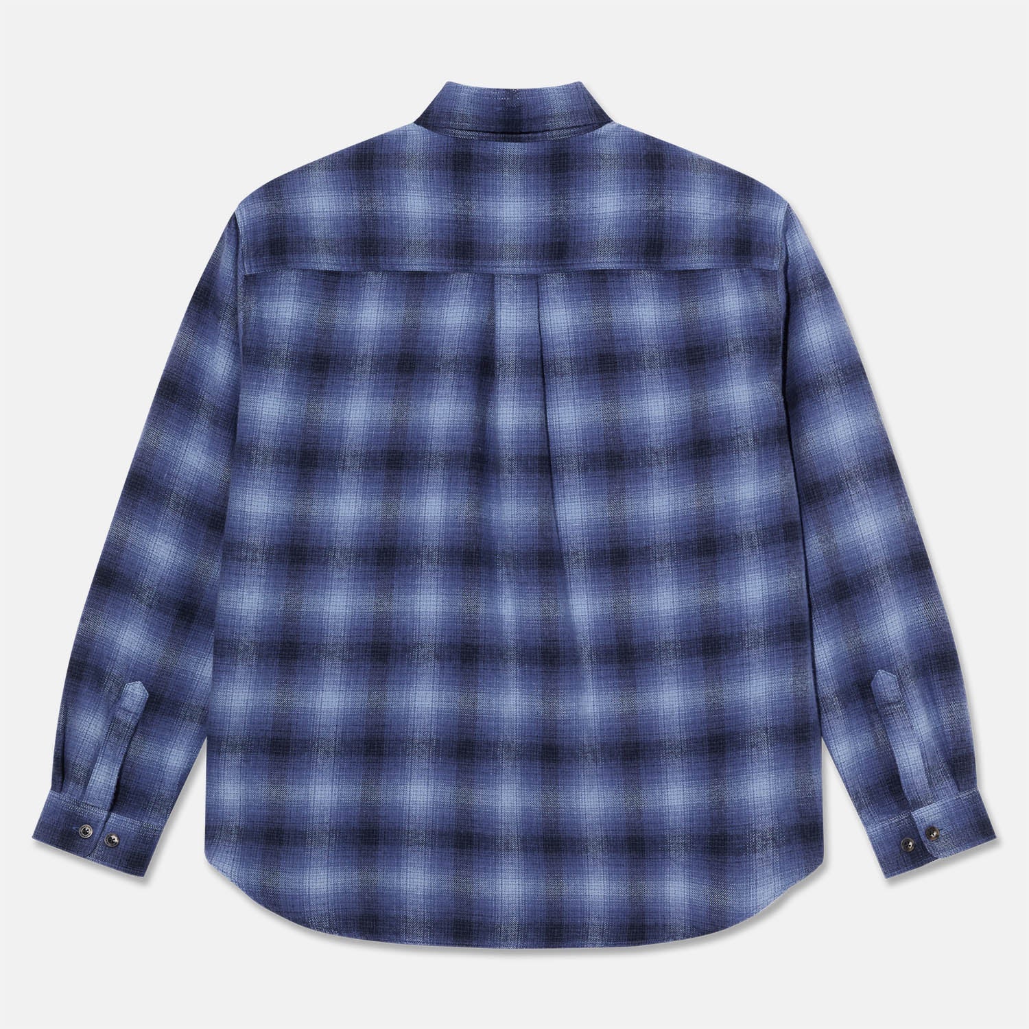 Polar Skate Co. - Mitchell Longsleeve Shirt - Blue Shadow Check