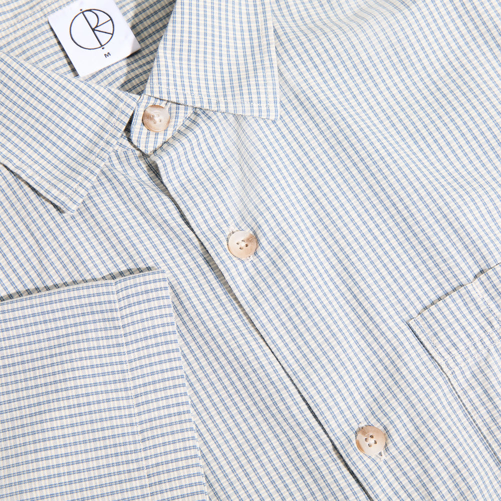Polar Skate Co. - Mitch Short Sleeve Shirt - Blue Check