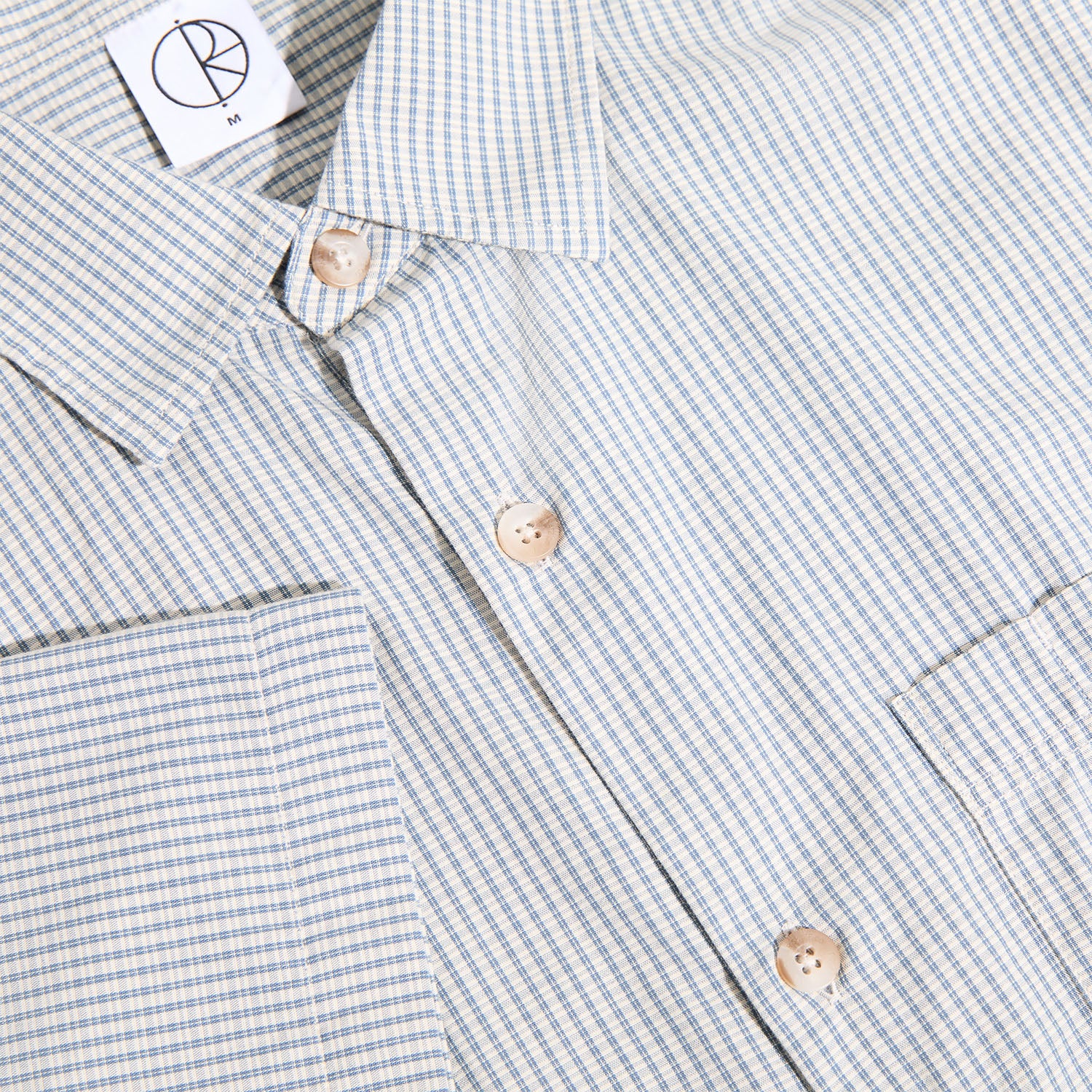 Polar Skate Co. - Mitch Short Sleeve Shirt - Blue Check