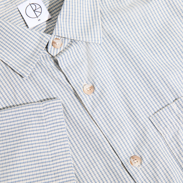 Polar Skate Co. - Mitch Short Sleeve Shirt - Blue Check