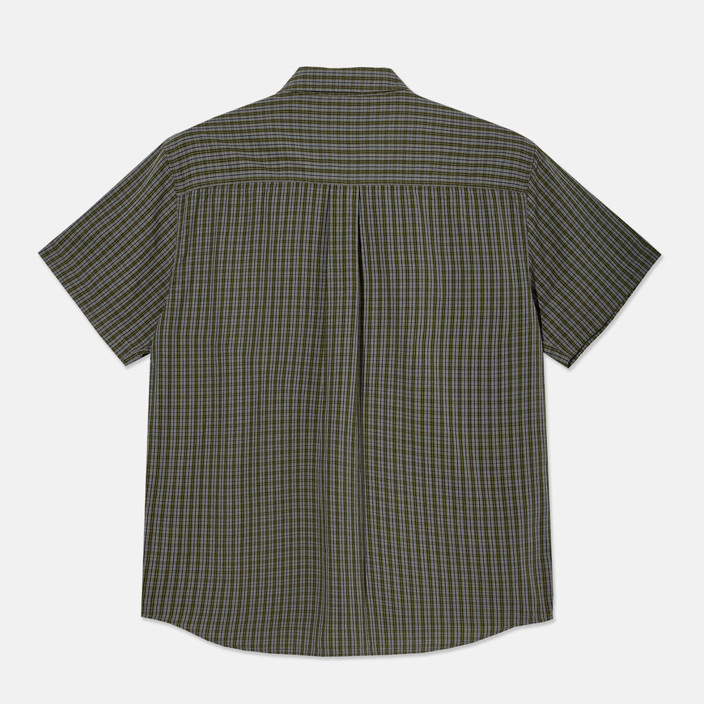 Polar Skate Co. - Mitchell Short Sleeve Shirt - Black / Green