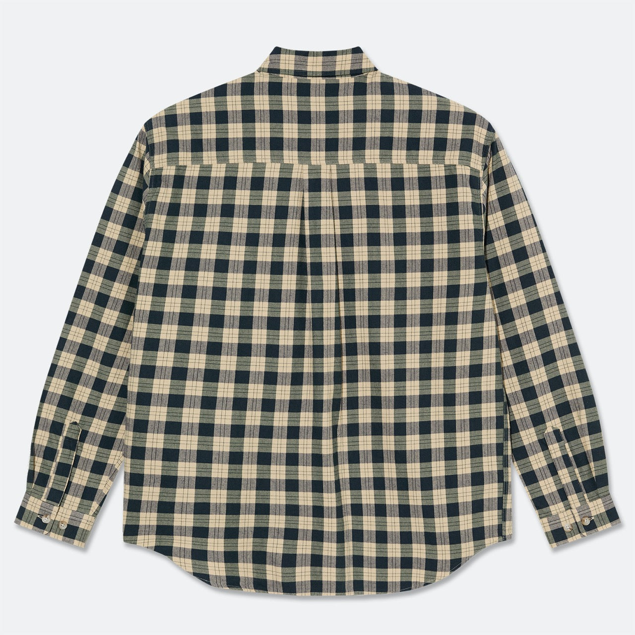 Polar Skate Co. - Mitchell Long Sleeve Shirt - Teal / Butter