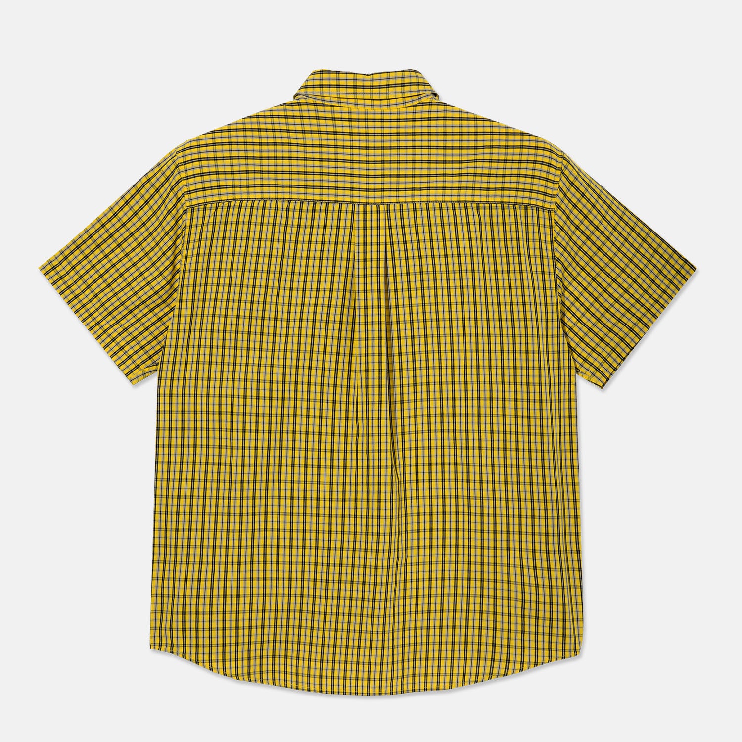 Polar Skate Co. - Mitchell Short Sleeve Shirt - Lemon / Black