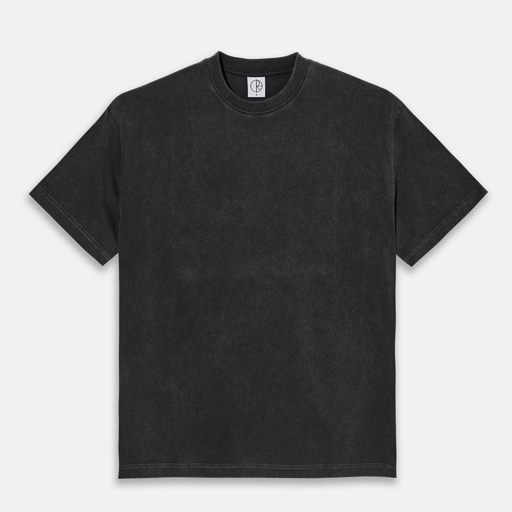 Polar Skate Co. - Contrast Stroke Logo T-Shirt - Silver Black / Black