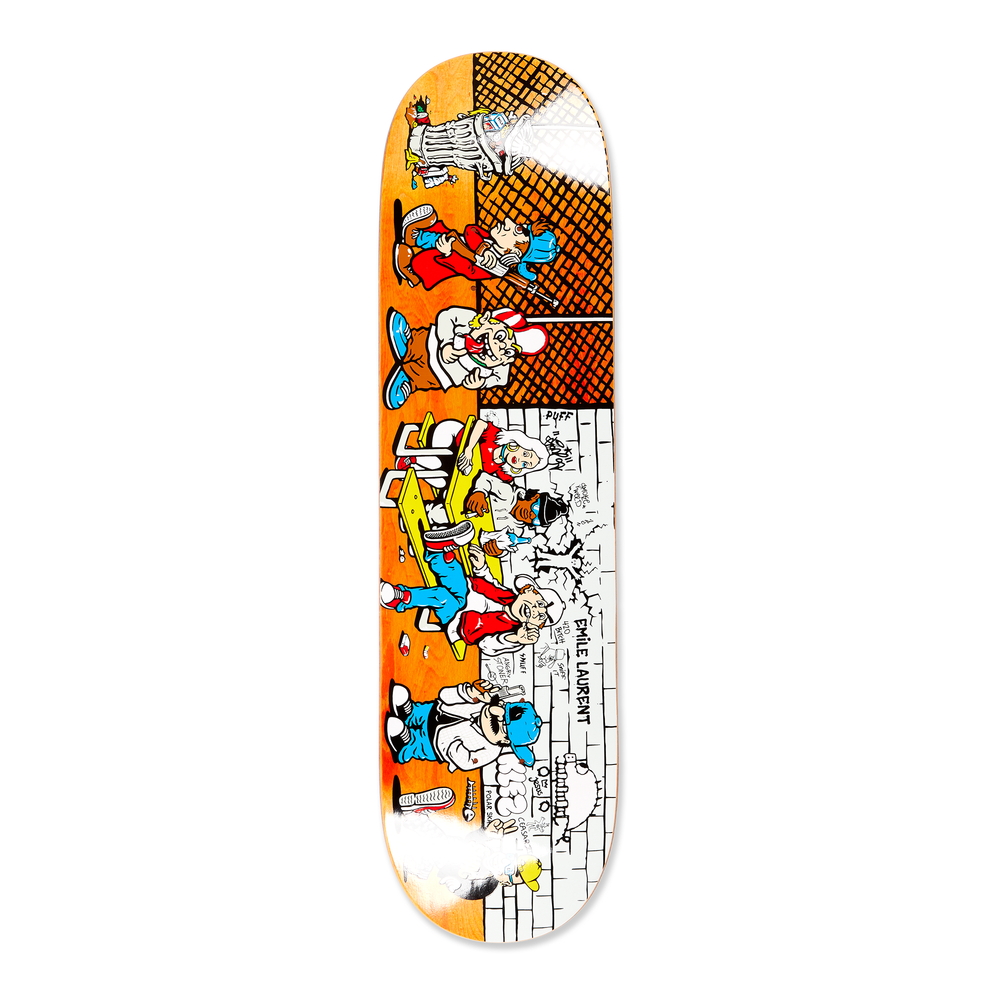 Polar Skate Co. - 8.375" Emile Laurent High School Deck - Orange