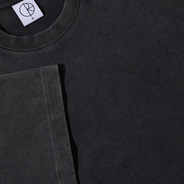 Polar Skate Co. - Contrast Stroke T-Shirt - Silver Black / Black