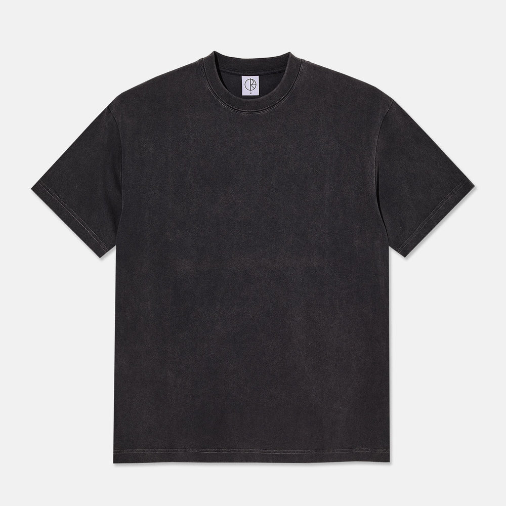 Polar Skate Co. - Contrast Stroke T-Shirt - Silver Black / Black