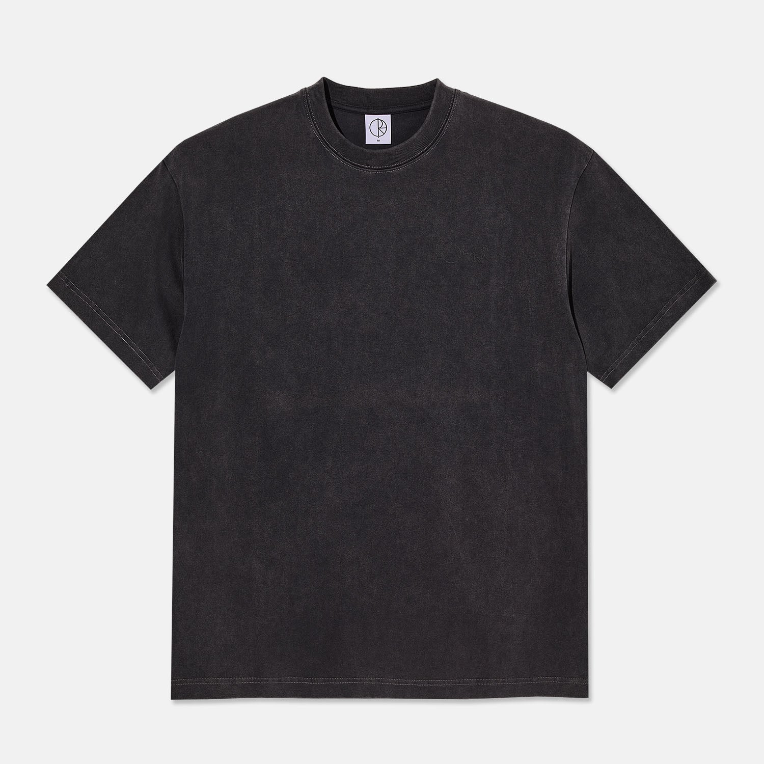 Polar Skate Co. - Contrast Stroke T-Shirt - Silver Black / Black