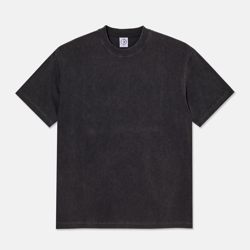 Polar Skate Co. - Contrast Stroke T-Shirt - Silver Black / Black